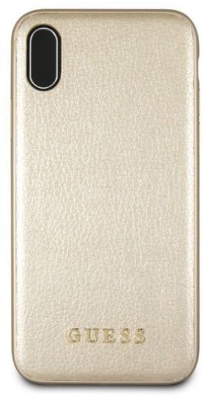 Guess Hardcase do Apple iPhone X złoty (GUHCPXIGLGO) 5