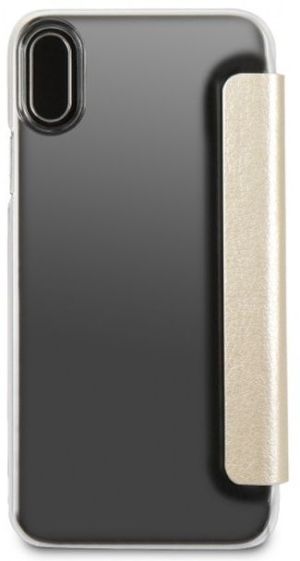 Guess book iPhone X złoty Iridescent (GUFLBKPXIGLTGO) 4