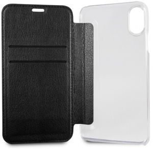 Guess Iridescent do Apple iPhone X czarny (GUFLBKPXIGLTBK) 5