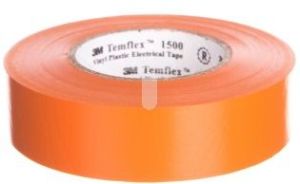 3M Taśma elektroizolacyjna Temflex 1500 pomarańczowa 19mmx20m (7000062297) 1
