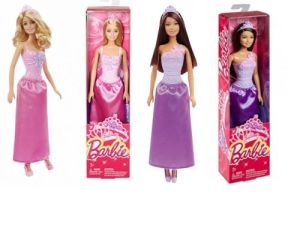 Lalka Barbie Mattel Barbie. Księżniczka podstawowa (DMM06) 1
