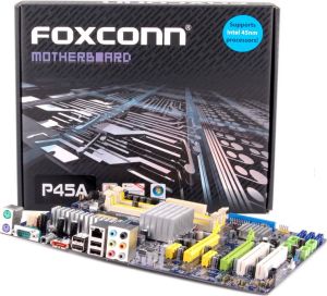 Płyta główna Foxconn P45A INTEL P45 SOCKET 775 (PCX/DZW/GLAN/SATA/DDR2) 4