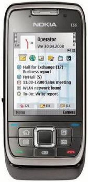 Smartfon Nokia  (E66 Grey Steel) 1