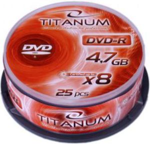 Titanum DVD-R 4.7 GB 8x 25 sztuk (E5905784763095) 1