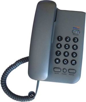 Telefon stacjonarny Dartel LJ-68 Srebrny 1