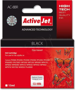 Tusz Activejet tusz ACR-8Bk / CLI-8Bk (black) 1