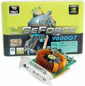 Karta graficzna Palit GeForce 9600 GT 512MB XNE/9600T+T352 3