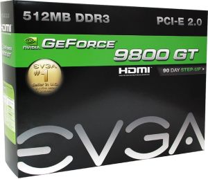 Karta graficzna EVGA GeForce 9800 GT 512MB 512P3E980AR 4