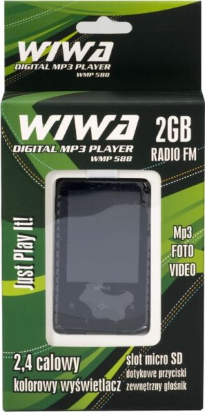 Wiwa WMP-588 2GB+FM_GŁOŚNIK Z._2,4" 3