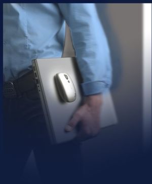 Mysz Logitech V550 Nano Cordless Laser Mouse Grey 2