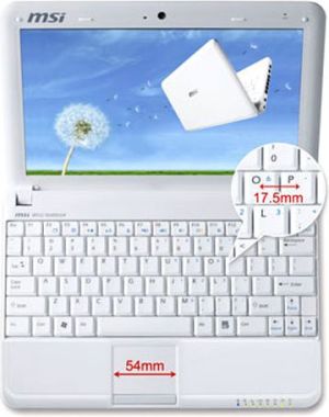 Laptop MSI Wind U100-258PL 2
