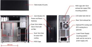 Obudowa Lian Li PC-A70B ALUMINIUM CZARNA 2