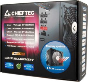 Zasilacz Chieftec CFT-650-14CS 650W MODULAR (CFT-650-14CS) 5
