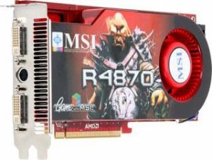 Karta graficzna MSI Radeon HD 4870 - 1024MB R4870-T2D1G-OC 1