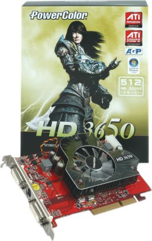 Karta graficzna Power Color Radeon HD 3650 - 512MB 3650 512 4