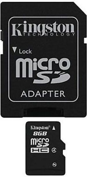 Karta Kingston MicroSDHC 8 GB Class 4  (SDC48GB) 1
