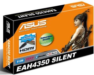 Karta graficzna Asus Radeon HD4350 SILENT 512MB DDR2 HDMI/DVI, PCI-E, BOX (EAH4350 SILENT/DI/512MD2) 3