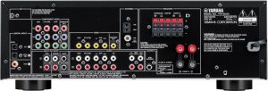 Kino domowe Yamaha HTR6030B+DVD661B+HT150 WIŚNIA 2