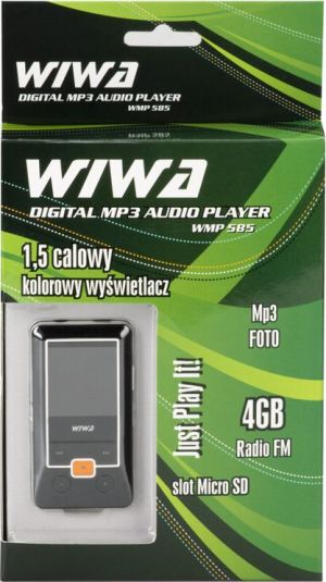 Wiwa WMP-585 4GB+FMmicro SD_wyś.1,5" 4