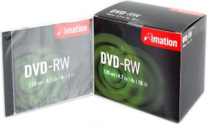 Imation DVD-RW 4.7GB 4X SHOWBOX 10SZT (73000009537) 1