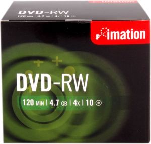 Imation DVD-RW 4.7GB 4X SHOWBOX 10SZT (73000009537) 2