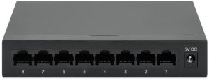 Switch Intellinet Network Solutions Gigabit 8x 10/100/1000 Mbps RJ45 Desktop Metalowy (530347) 4