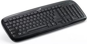 Klawiatura Genius Przewodowa Czarna  (31300677100) 1