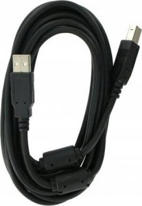 Kabel USB 4World USB-A - USB-B 5 m Czarny (4680) 1