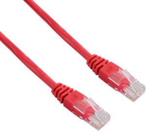 4World kabel krosowy RJ45, bez osłonki, Cat. 5e UTP, 5 m, czerwony (04714) 3