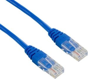 4World kabel krosowy RJ45, bez osłonki, Cat. 5e UTP, 3 m, niebieski (04719) 2