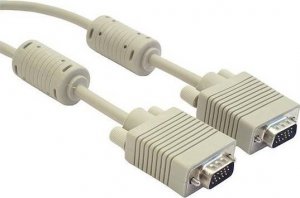 Kabel 4World D-Sub (VGA) - D-Sub (VGA) 1.8m szary (4683) 1