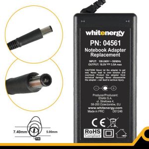 Zasilacz do laptopa Whitenergy 65 W, 5 mm, 3.5 A,  (4561) 2