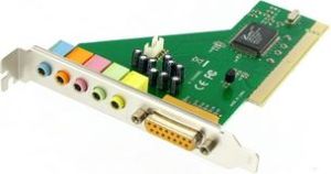 Karta dźwiękowa 4World PCI 6 kanałów + midi port CMI8738 (05365) 1