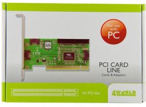 Kontroler 4World PCI e-SATA + SATA (05329) 2