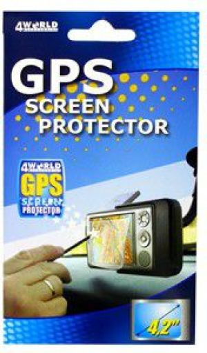 4World folia ochronna na wyświetlacze PDA / GPS / FOTO 4.2\'\' (05370) 1