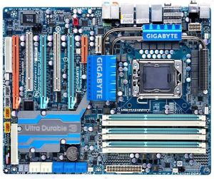 Płyta główna Gigabyte GA-EX58-UD5 Intel X58 LGA 1366 (3xPCX/DZW/2xGLAN/SATA/RAID/DDR3) 1
