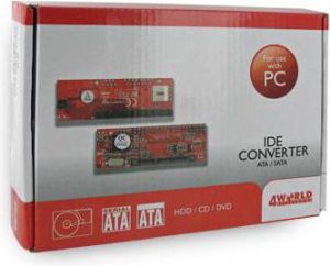 4World adapter dwukierunkowy IDE-SATA / SATA-IDE 3.5 (05340) 3