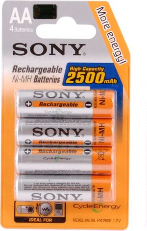 Sony Akumulator AA / R6 2500mAh 4szt. 1