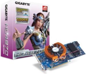 Karta graficzna Gigabyte Radeon HD 4870 1GB DDR5 (256bit) GV-R487D5-1GD 1