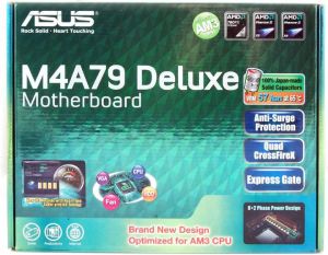 Płyta główna Asus M4A79 Deluxe AMD790FX SAM3 (4xPCX/DZW/GLAN/SATA/RAID/DDR2) 4