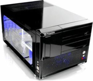 Obudowa Thermaltake Lan Box Lite czarna przez.bok bez zasilacza VF6000BWS 1