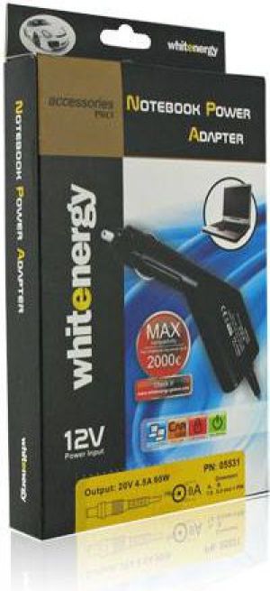 Zasilacz do laptopa Whitenergy 90 W, 5.5 mm, 4.5 A, 20 V (5531) 2