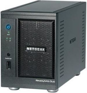 Serwer plików NETGEAR ReadyNas Duo 2 Bay Gigabit Desktop Storage (RND2000-100ISS) 1