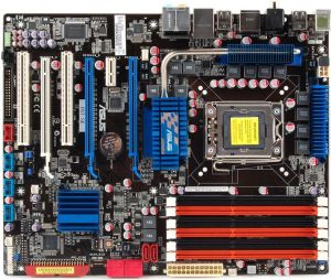 Płyta główna Asus P6T SE Intel X58 LGA1366 (3xPCX/DZW/GLAN/SATA/RAID/DDR3) 1