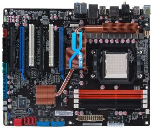 Płyta główna Asus M4A79T DELUXE AMD 790FX Socket AM3 (4xPCX/DZW/GLAN/SATA/RAID/DDR3/CROSSFIREX) 1