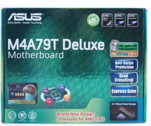 ASUS M4A79T デラックス AM3 DDR3 AMD 790FX Asus M4A79T DELUXE AMD 790FX Socket AM3 (4xPCX/DZW/GLAN/SATA
