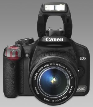 Lustrzanka Canon EOS 450D + 18-55 IS + EF-S 55-250 IS 2