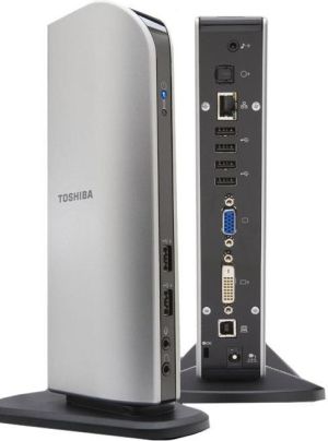 Toshiba Dynadock U10 - USB Port Replicator DVI/VGA 1