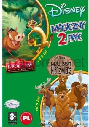 PAK Król Lew+Mój Brat Niedźwiedź PC 1