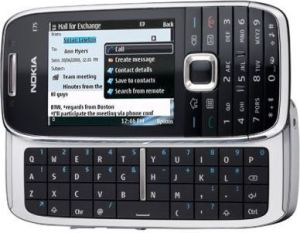 Smartfon Nokia  (E75 SILVER BLACK) 1